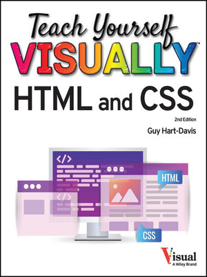 cover image of Teach Yourself VISUALLY HTML and CSS
